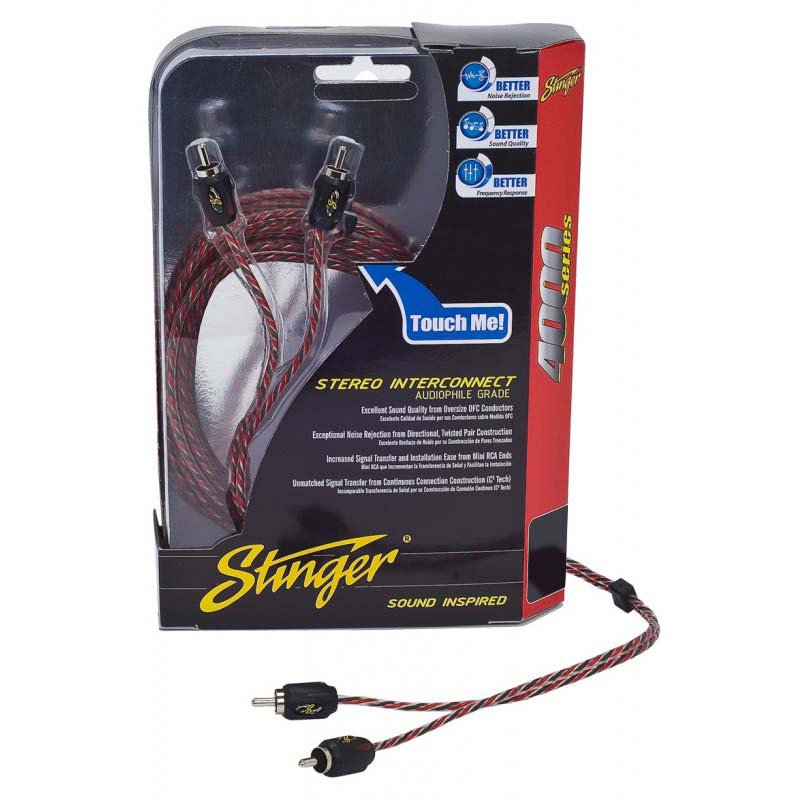  Stinger SI4212 12Ft. RCA Cable 