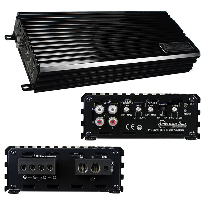  American Bass 4000W Max Class D Amplifier Phantom Micro-Technology 