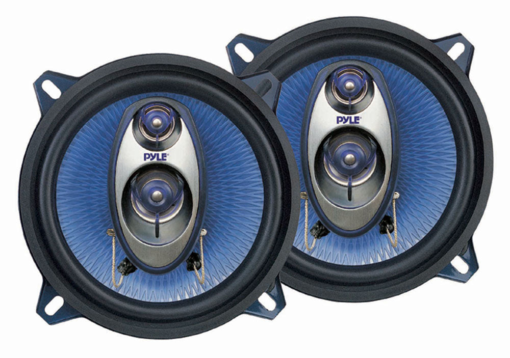  Pyle PL53BL 5.25-Inch 200-Watt Three-Way Speakers (Pair) 