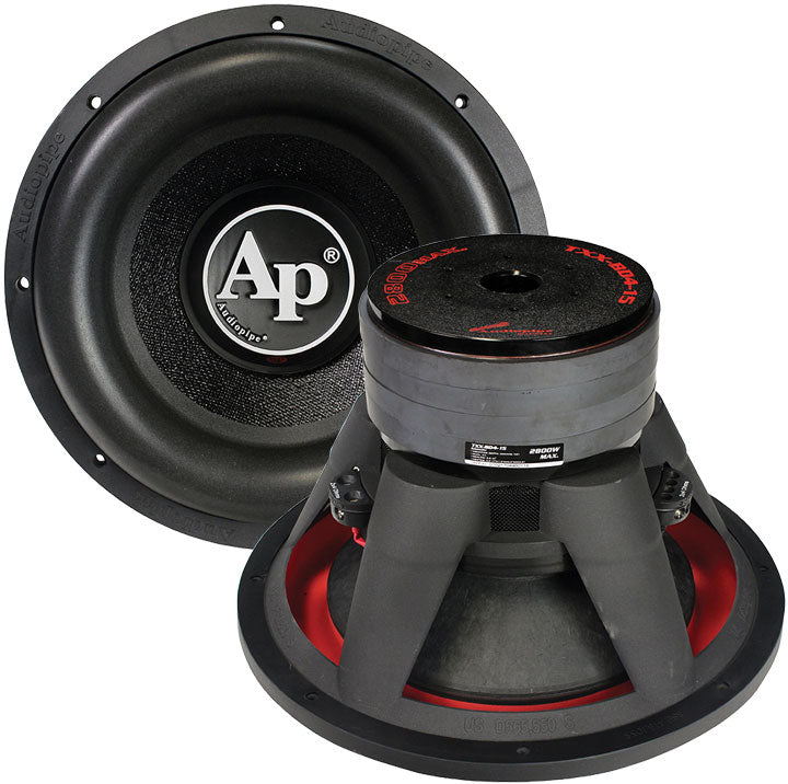  Audiopipe TXXBD415 15" 2800 Watts Dual 4 Ohm Subwoofer 