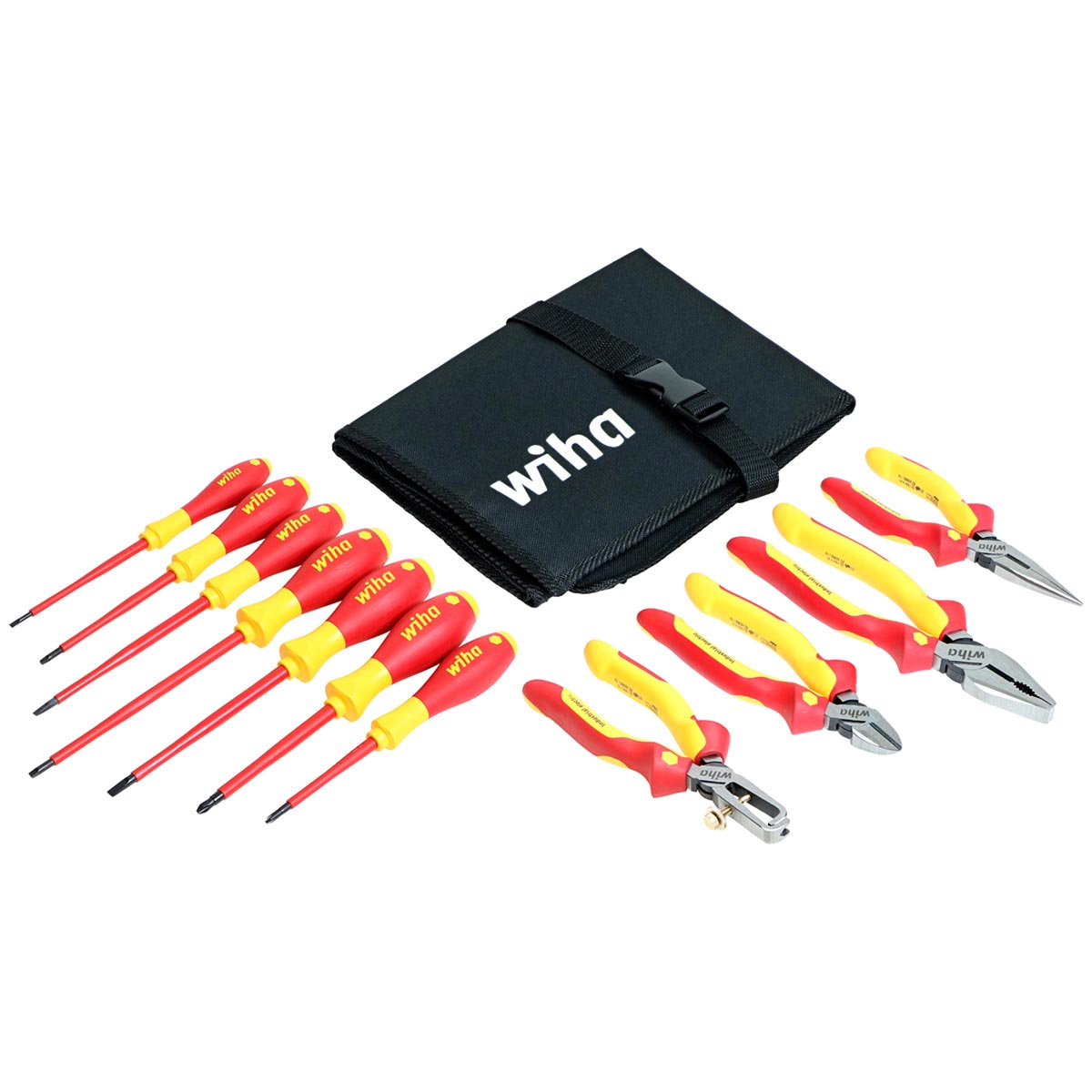  Wiha 32888 Insulated Pliers Cutters and Screwdriver – 11 Piece Set 