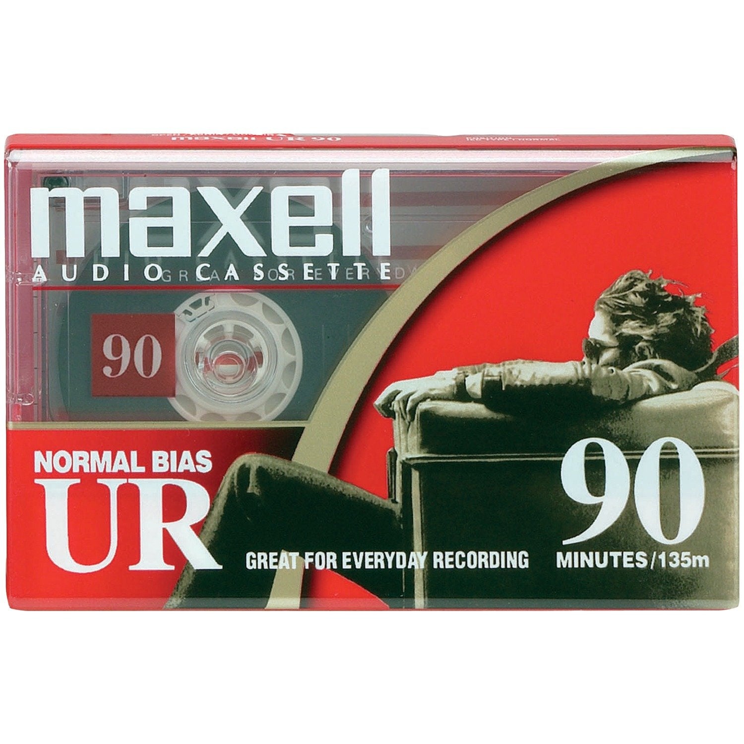  Maxell 108510 Normal-Bias Cassette Tape (Single) 