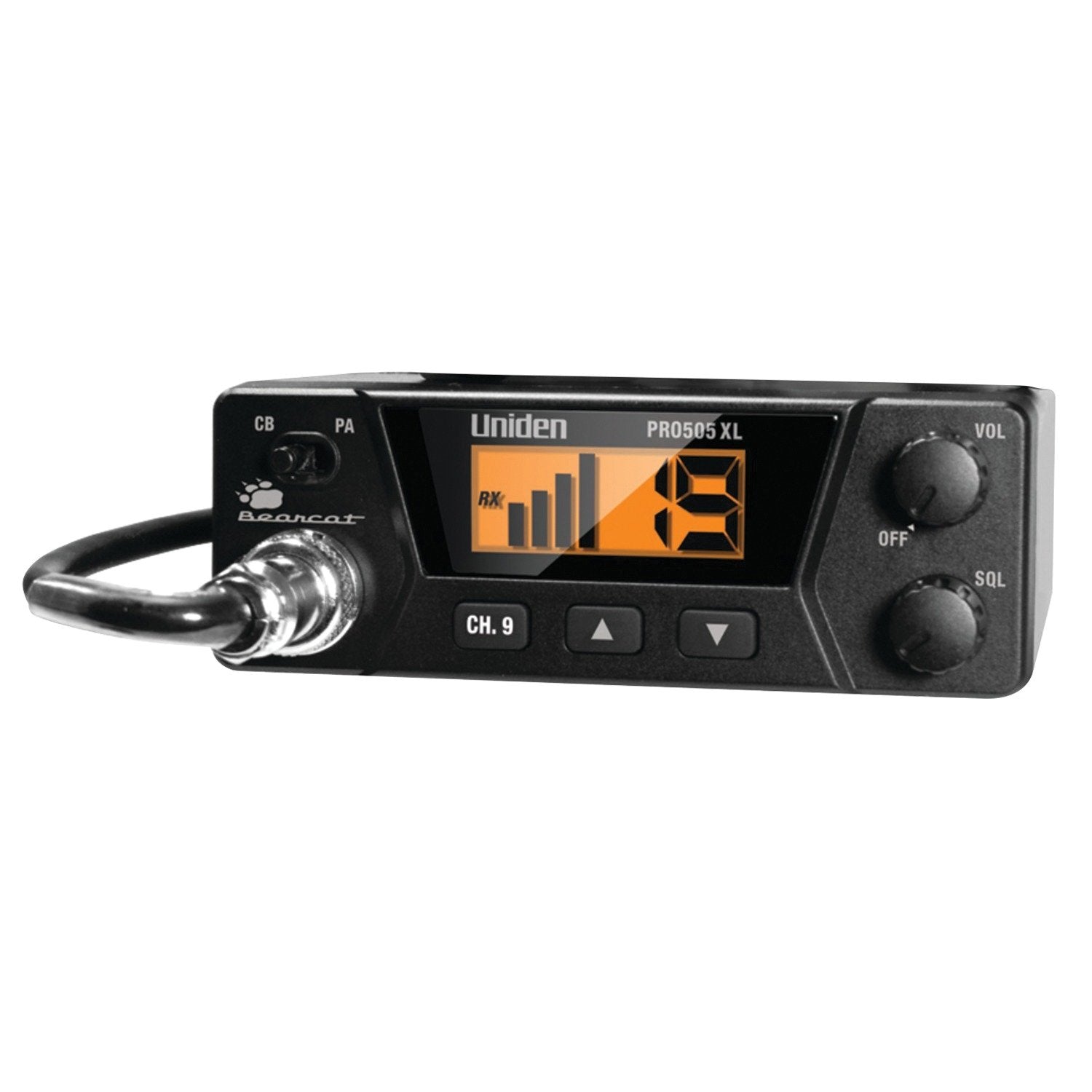  UNIDEN PRO505XL Bearcat Compact Cb Radio 