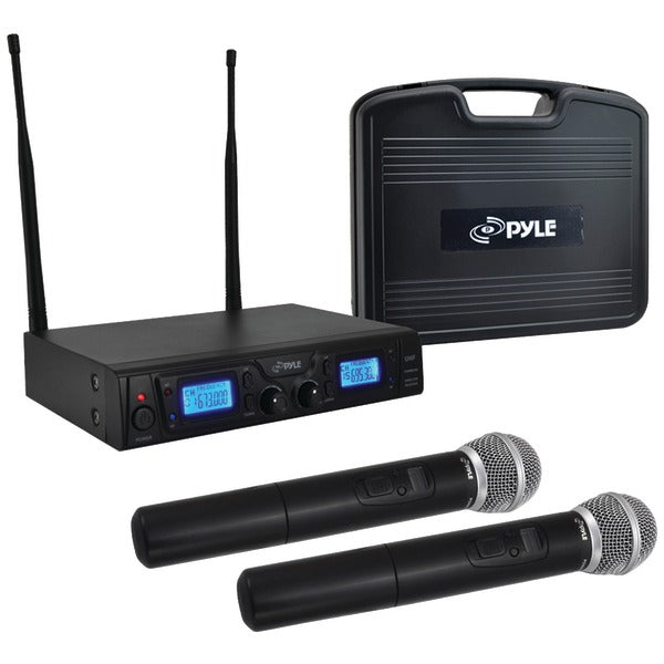  Pyle PDWM3360 UHF Wireless Microphone System 