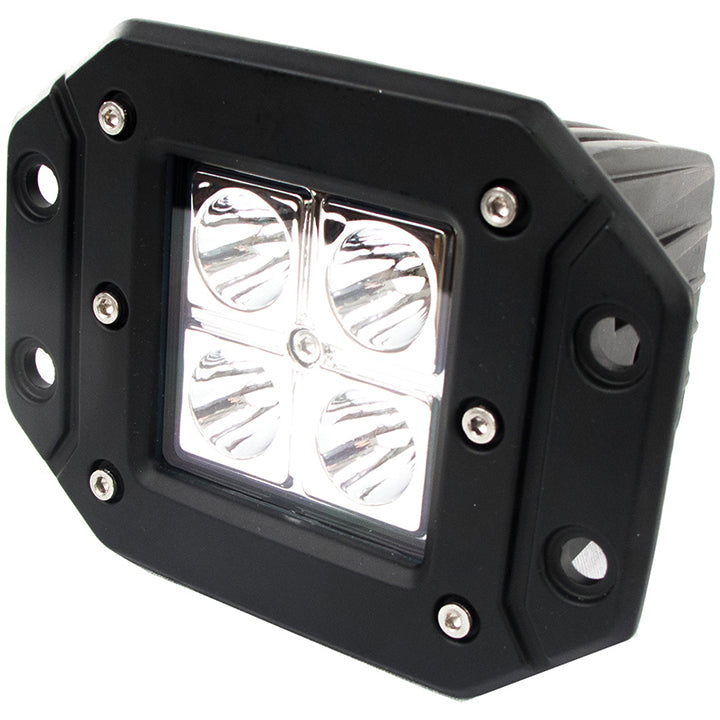  Street Vision SVFM12W4LED 2 X 2 4 LED Cube Style Spot Light 