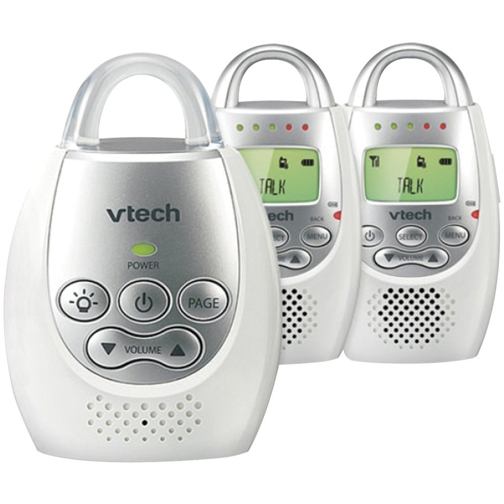  VTECH DM221-2 Safe&Sound® Digital Audio Baby Monitor with 2 Parent Units 