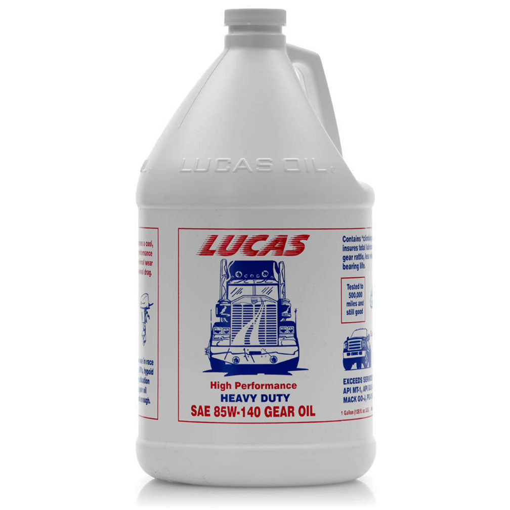  Lucas Oil 10045LUCAS SAE 85W-140 Plus H/D Gear Oil 1 Gallon 