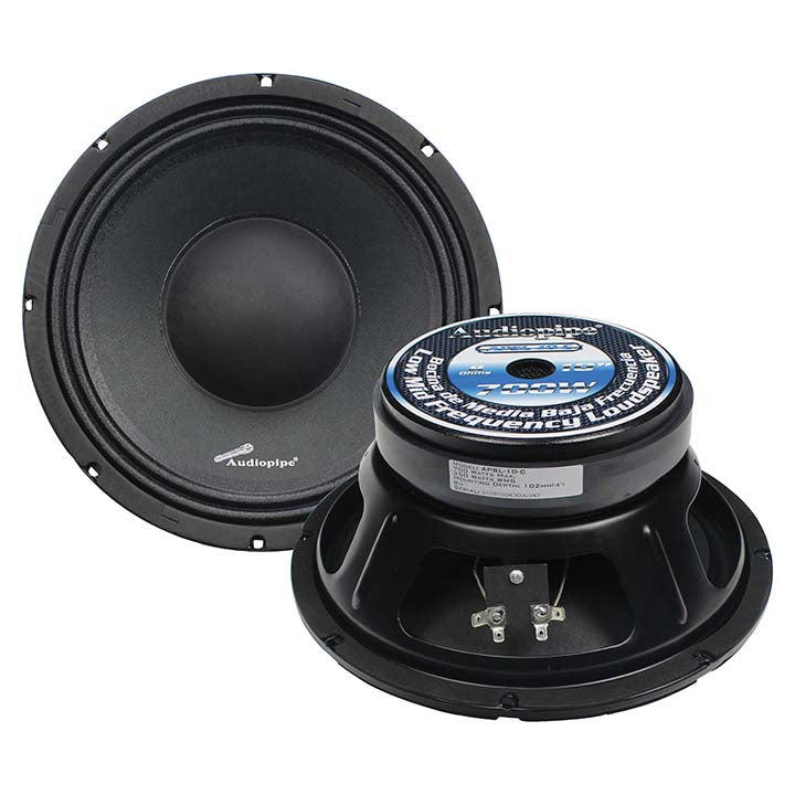  Audiopipe APSL10C 10" 700 Watt Loudspeaker 