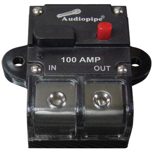  Audiopipe CB100AP 100Amp Manually Resettable Circuit Breaker 