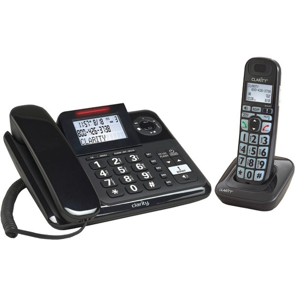  Clarity 53727.000 Amplified Corded/Cordless Phone System w\Digital Answering Sys 