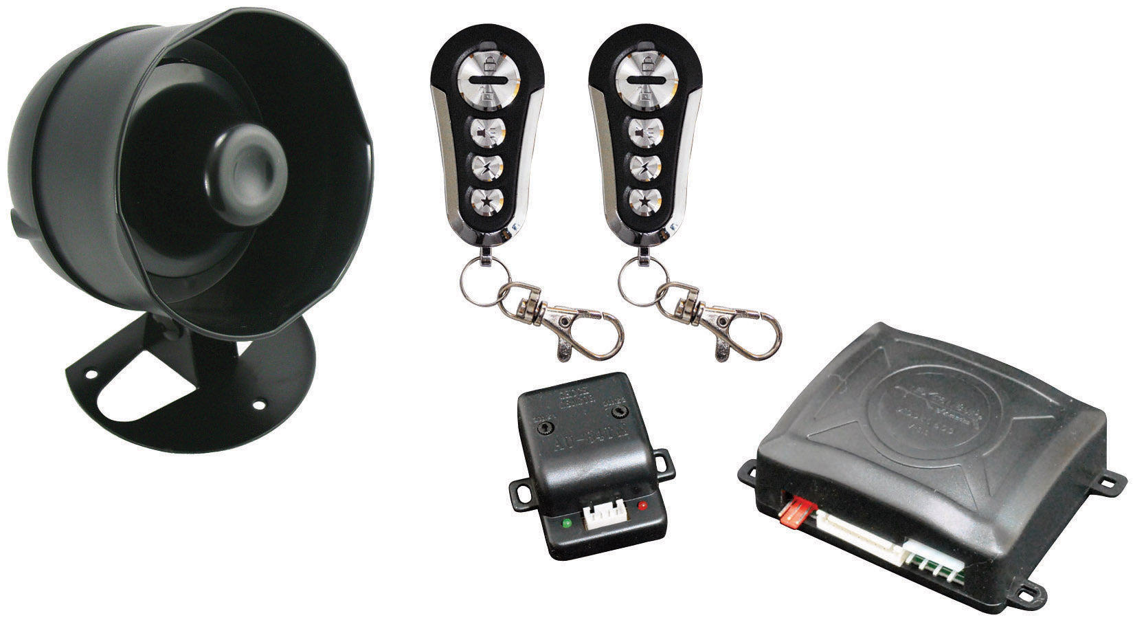  Excalibur EXCAL500+ Vehicle Alarm System with Immobilizer Mode and Keyless Entry 