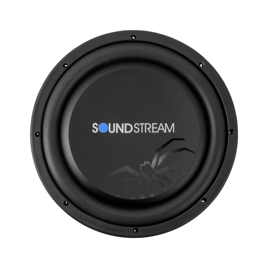  SoundStream PSW104 Picasso 500w 4 Ohm Shallow 3" Mounting Depth 10" Subwoofer 