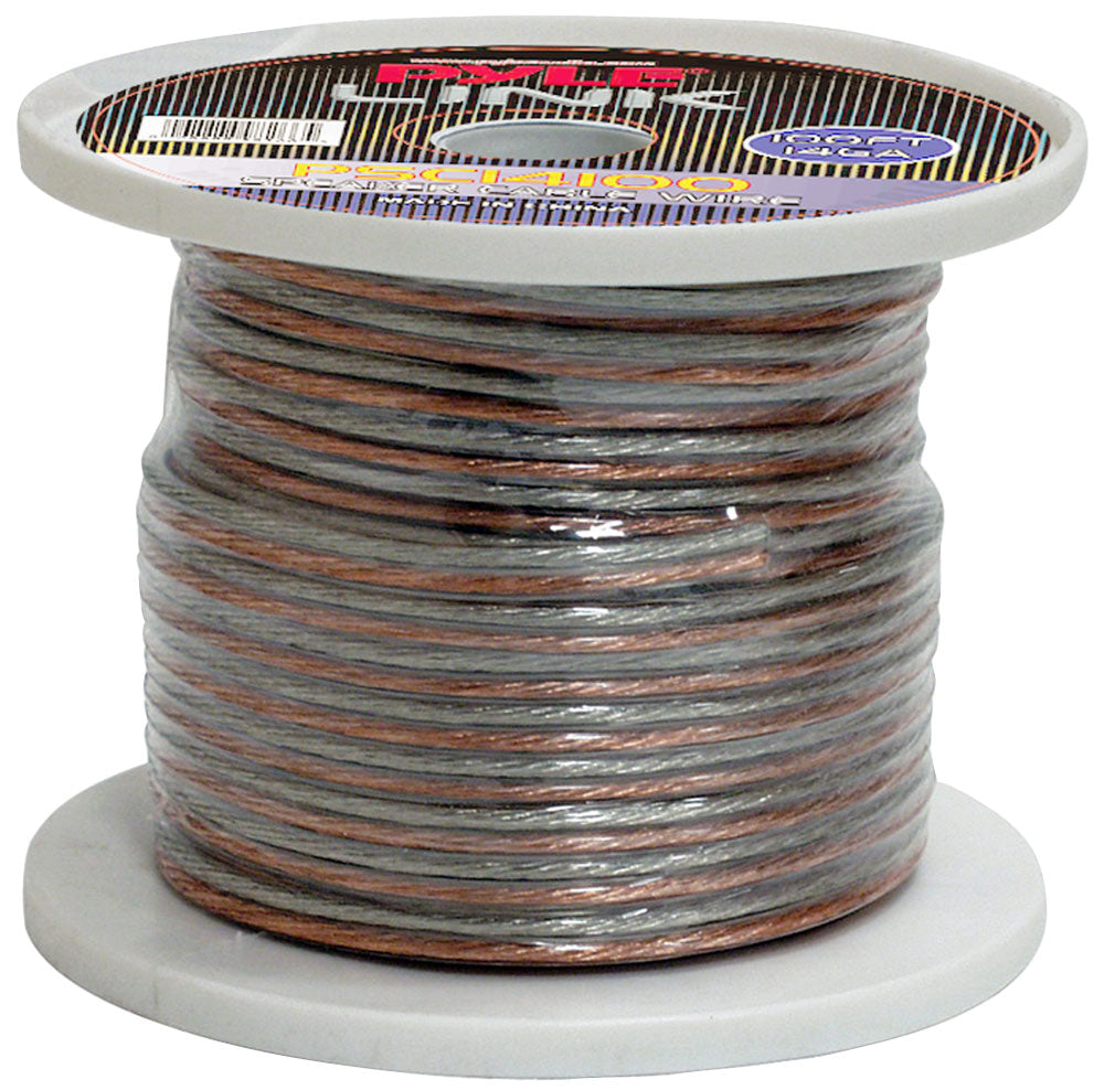  Pyle PSC14100 14 Gauge 100 ft. Spool of High Quality Speaker Wire 