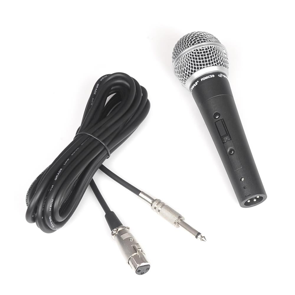  Pyle PDMIC59 Professional Dynamic Unidirectional Handheld Microphone 