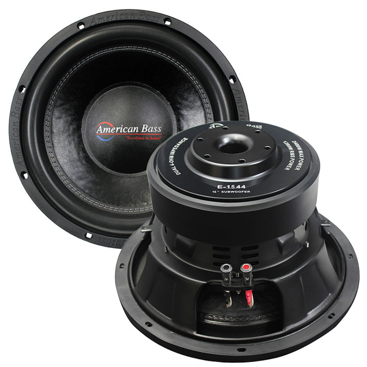  American Bass E1544 Elite Series 15" Woofer 1200 RMS 2400 Peak 3" VC 