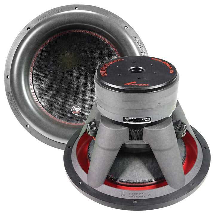  Audiopipe TXXBDC415 15" Woofer 1400W RMS Quad Stacked 