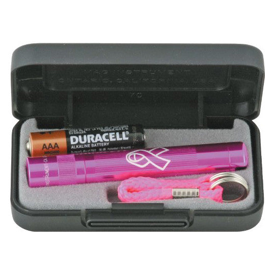  MAGLITE K3AMW2 SOLITAIRE AAA NBCF Pink w/ Box 