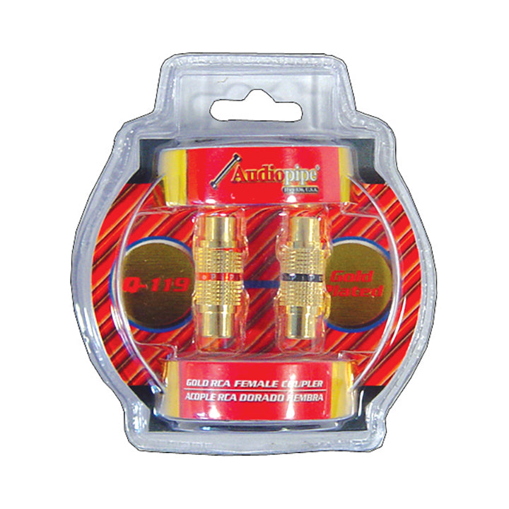  Audiopipe Q119 Female RCA Couplers 