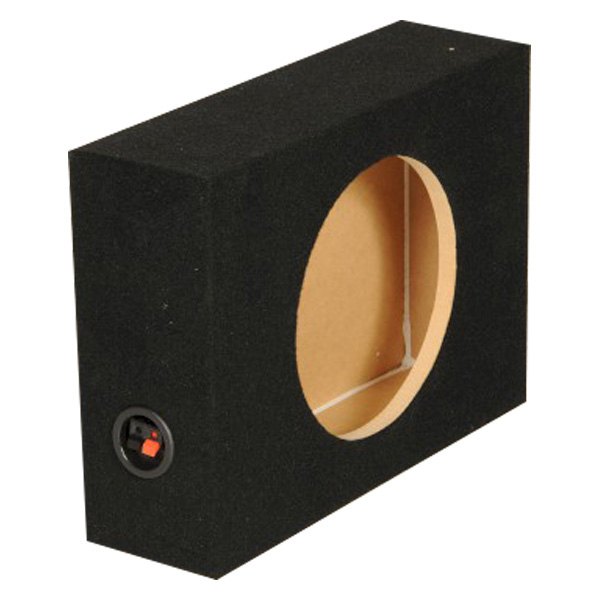  Qpower Single 10" Shallow Vented Woofer Box 