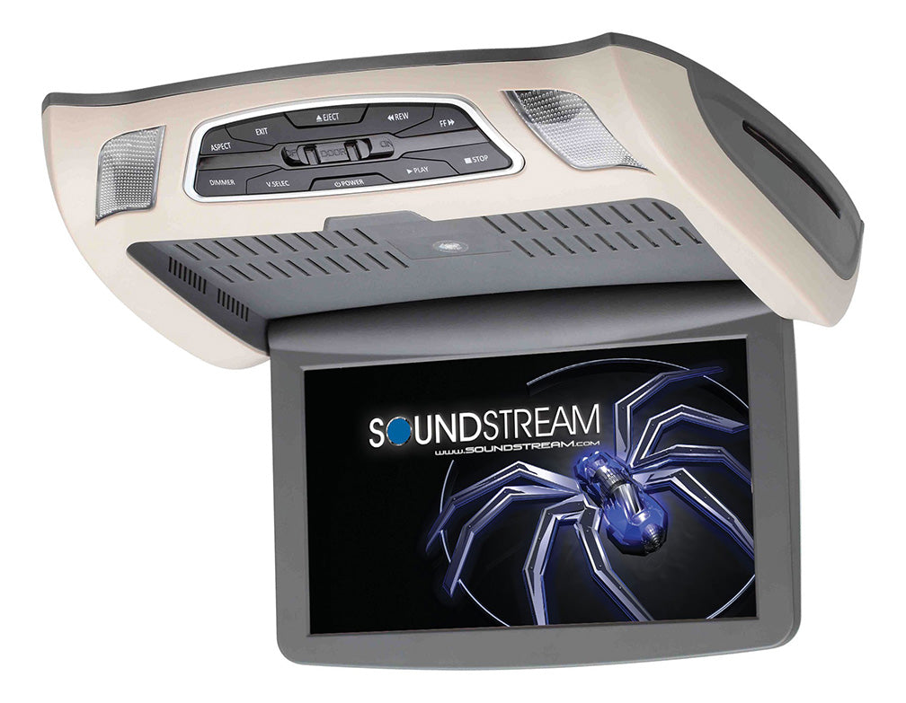  SoundStream VCM103DM 10.3" Ceiling Mount DVD Entertainment System 