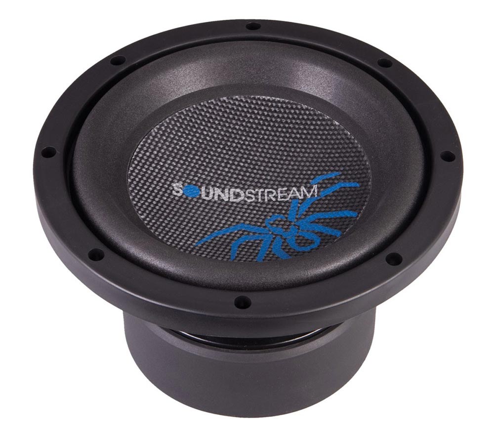  SoundStream R38 R3 500w DVC 2ohm 8" Subwoofer w/ Woven Fiberglass Composite Cone 