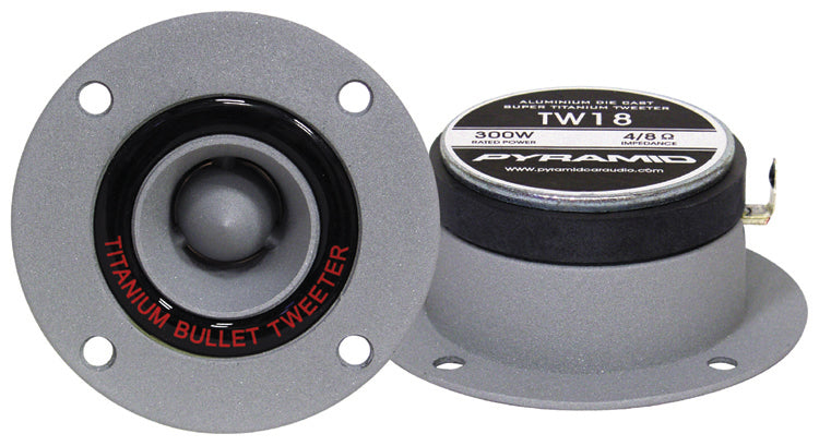  Pyramid TW18 3.25-Inch Tweeter 