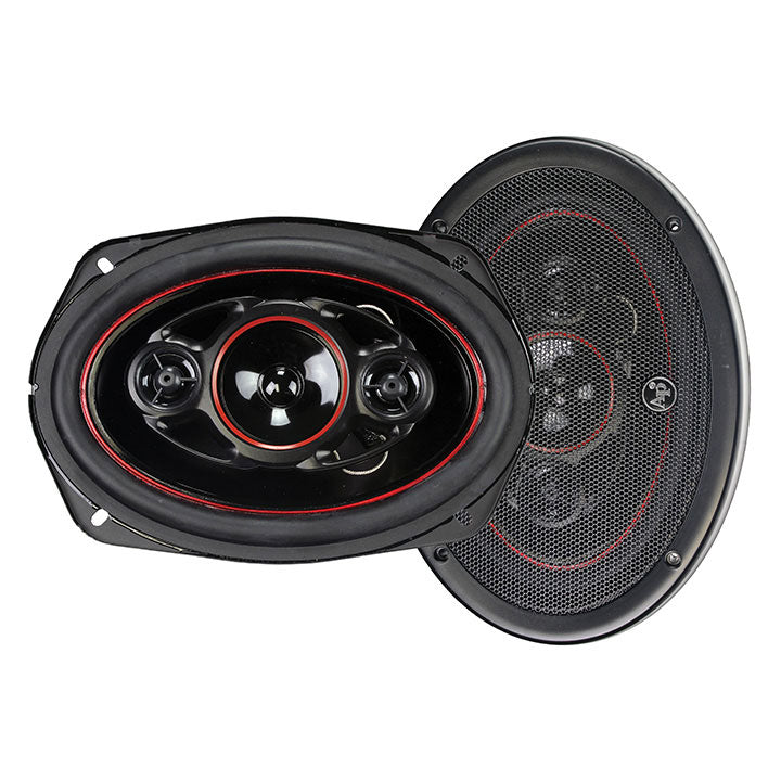  Audiopipe CSL6924R 6x9" 500 Watt Redline 4 Way Speakers (pair) 