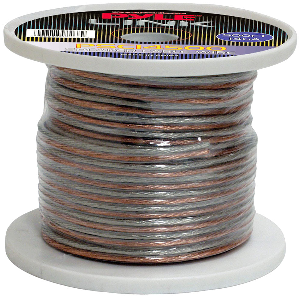  Pyle PSC14500 14 Gauge 500 ft. Spool of High Quality Speaker Wire 