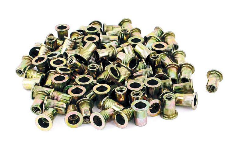  Astro RN516 5/16In18 Steel Rivet Nuts 100 Piece 