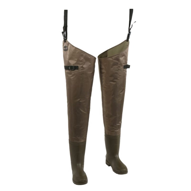  Allen 11762 Black River Bootfoot Hip Waders - Size 12 