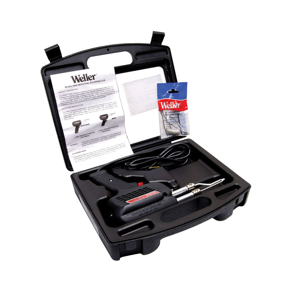  Weller D650PK Industrial Solder Gun Kit 300/200W 120V 