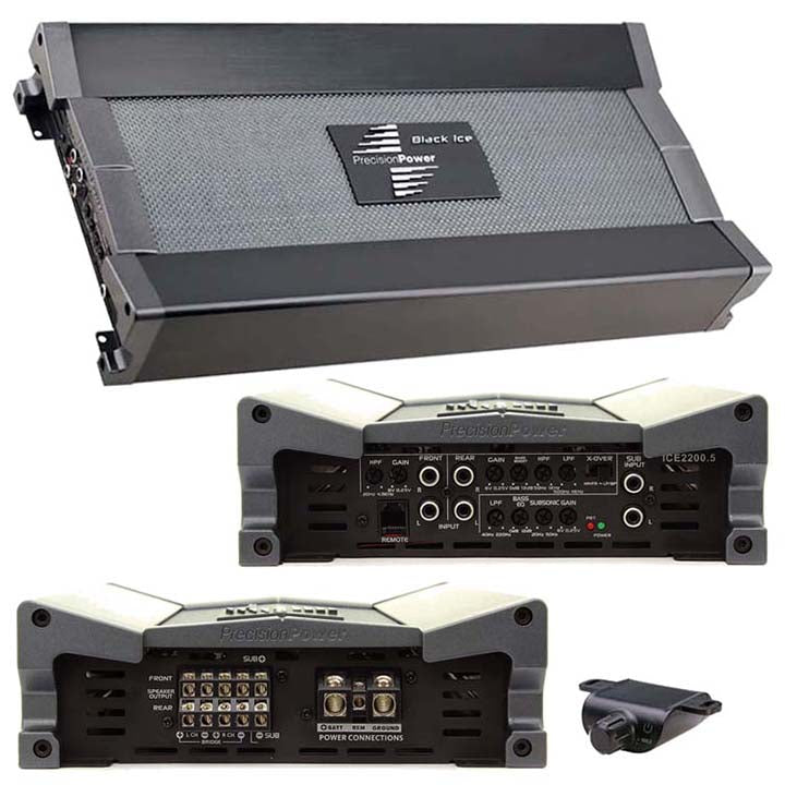  Precision Power ICE22005 2200 Watt 5 Channel Amplifier 