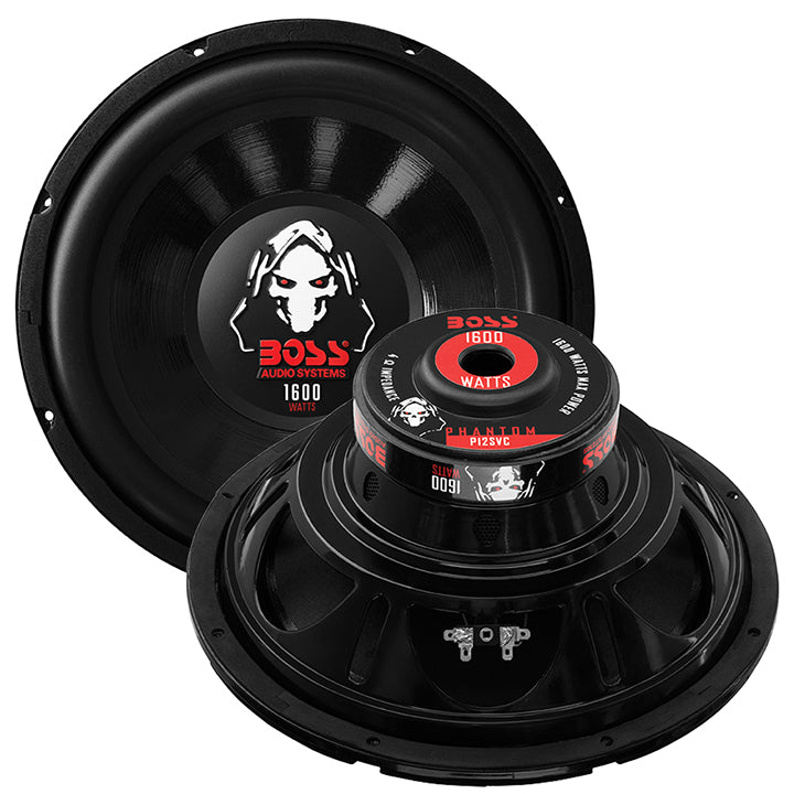  Boss Audio P12SVC 12" 1600 Watt Phantom Car Subwoofer 