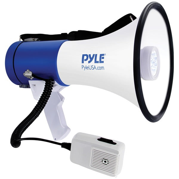  Pyle PMP51LT 50-Watt Megaphone Bullhorn with Built-in LEDs 