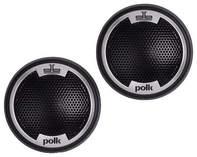  Polk Audio DB1001 1-Inch Silk/Polymer Composite Dome Tweeters (Pair, Black) 