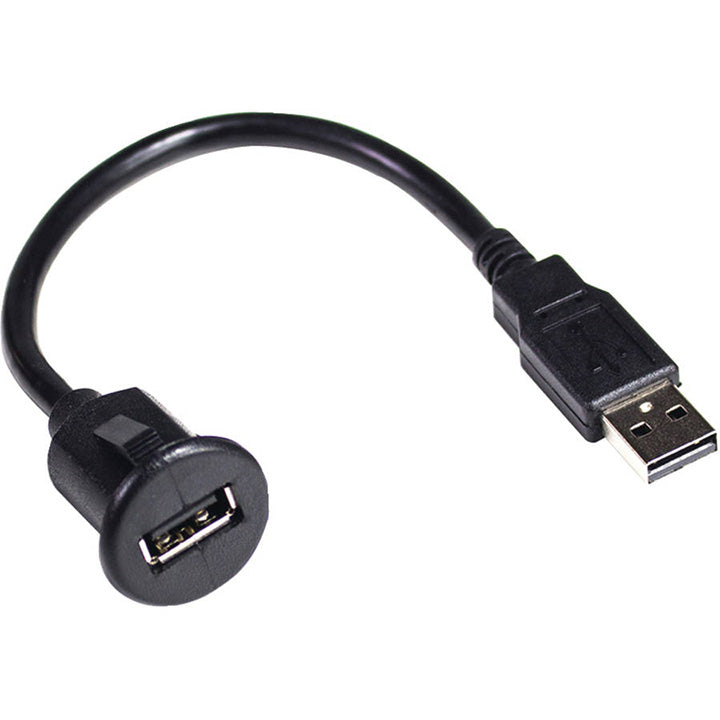  PAC USBDMA6 6ft USB Extension cable with dash mount bracket 