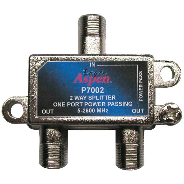  Eagle Aspen 500308 2-Way 2,600MHz Splitter (1-port passing) 