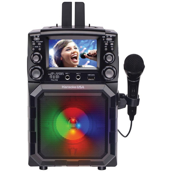  Karaoke USA GQ450 Portable CDG/MP3G Karaoke Player with 4.3" Color TFT Screen 