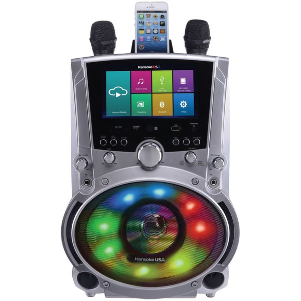  Karaoke USA WK760 All-in-One Multimedia Wi-Fi Karaoke System 