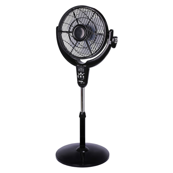  Optimus F-7508 3-Speed 70W 14-In. Portable Oscillating Pedestal Air Circulator 