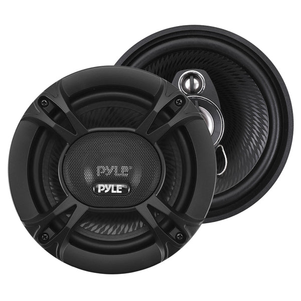  Pyle PL613BK 6.5-Inch 300-Watt-Max 3-Way Coaxial Speakers 