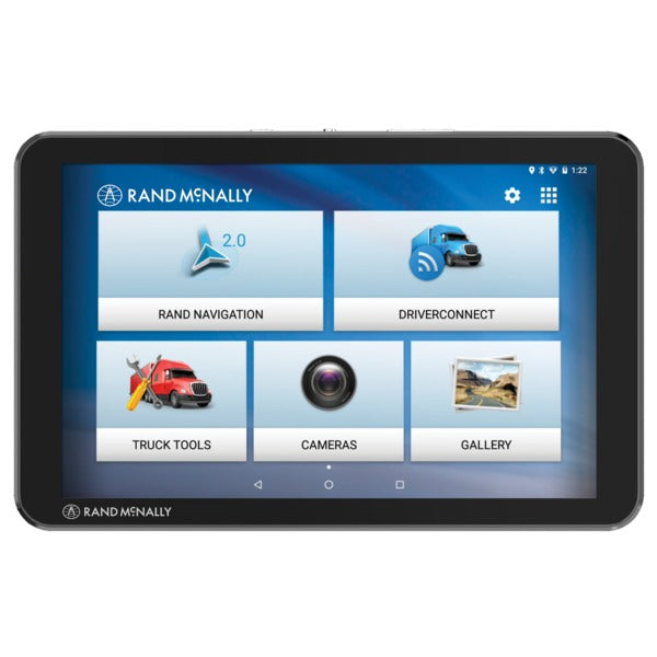  Rand McNally 052802230X 8-Inch TND Tablet 85 with Built-in Dash Cam 