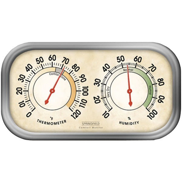  Springfield Precision 90113-1 Humidity Meter & Thermometer Combo 