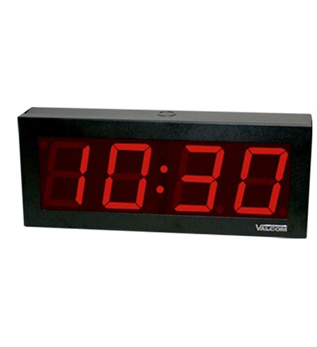  Valcom VIP-D440 Ip Poe 4 Digit 4 Inch Clock 