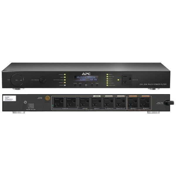  APC G50B-20A2 9-Outlet G-Type 20A Rack-Mount Energy-Saving Power Conditioner 