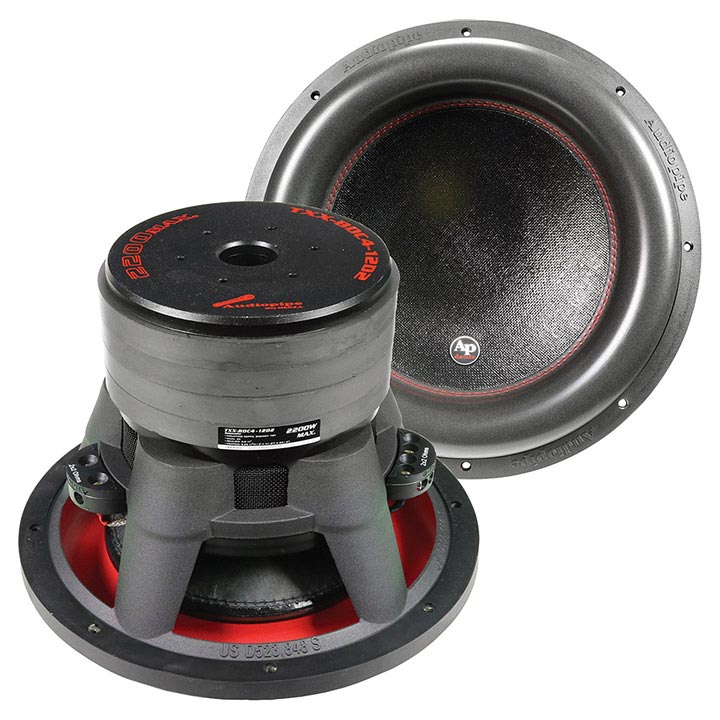  Audiopipe TXXBDC412D2 12" Woofer 2200 Watts Dual 2 ohm VC 