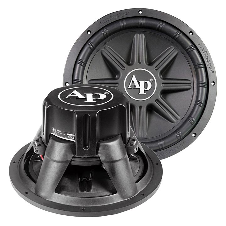  Audiopipe TSPX1250 12" Woofer 750W Max 4Ohm 60oz Magnet 