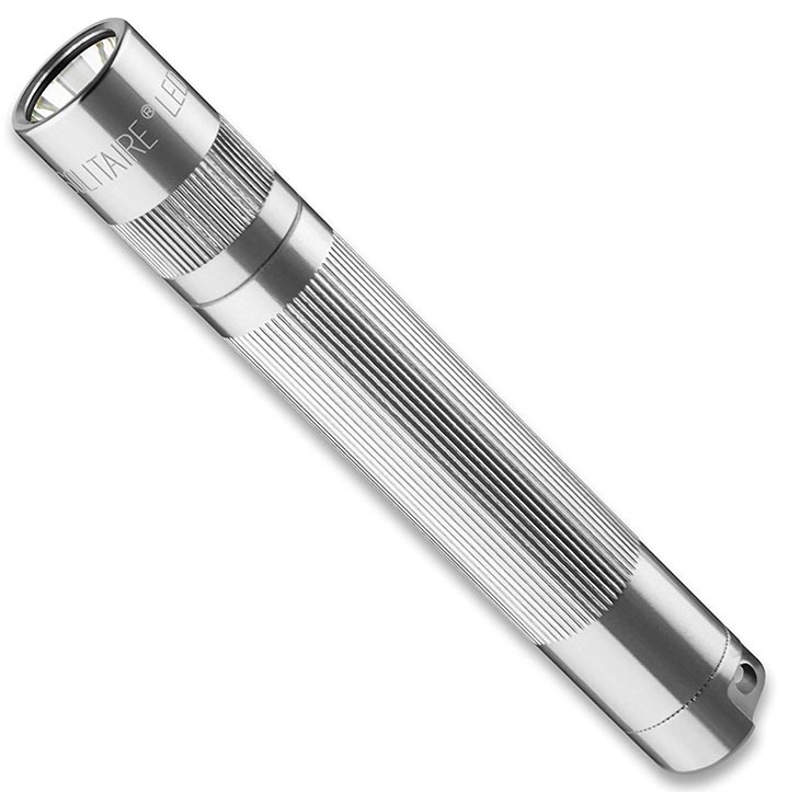  Maglite J3A102 1 Cell AAA Solitaire Led Flashlight Silver 