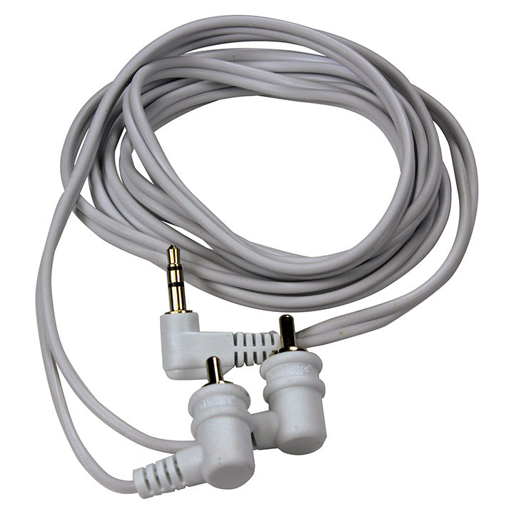  Audiopipe IP356 3.5mm 6' Right Angle RCA Cable Plug 