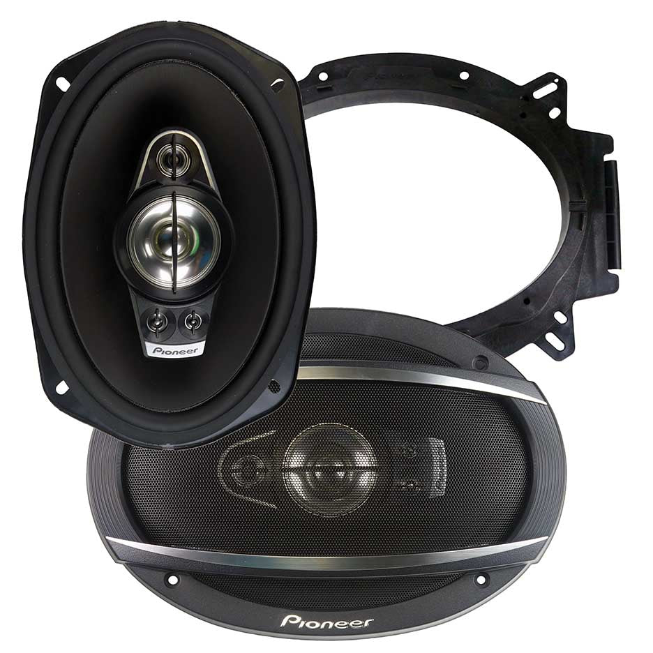  Pioneer TSA6970F 6x9" Speakers 5 Way 600W Max 